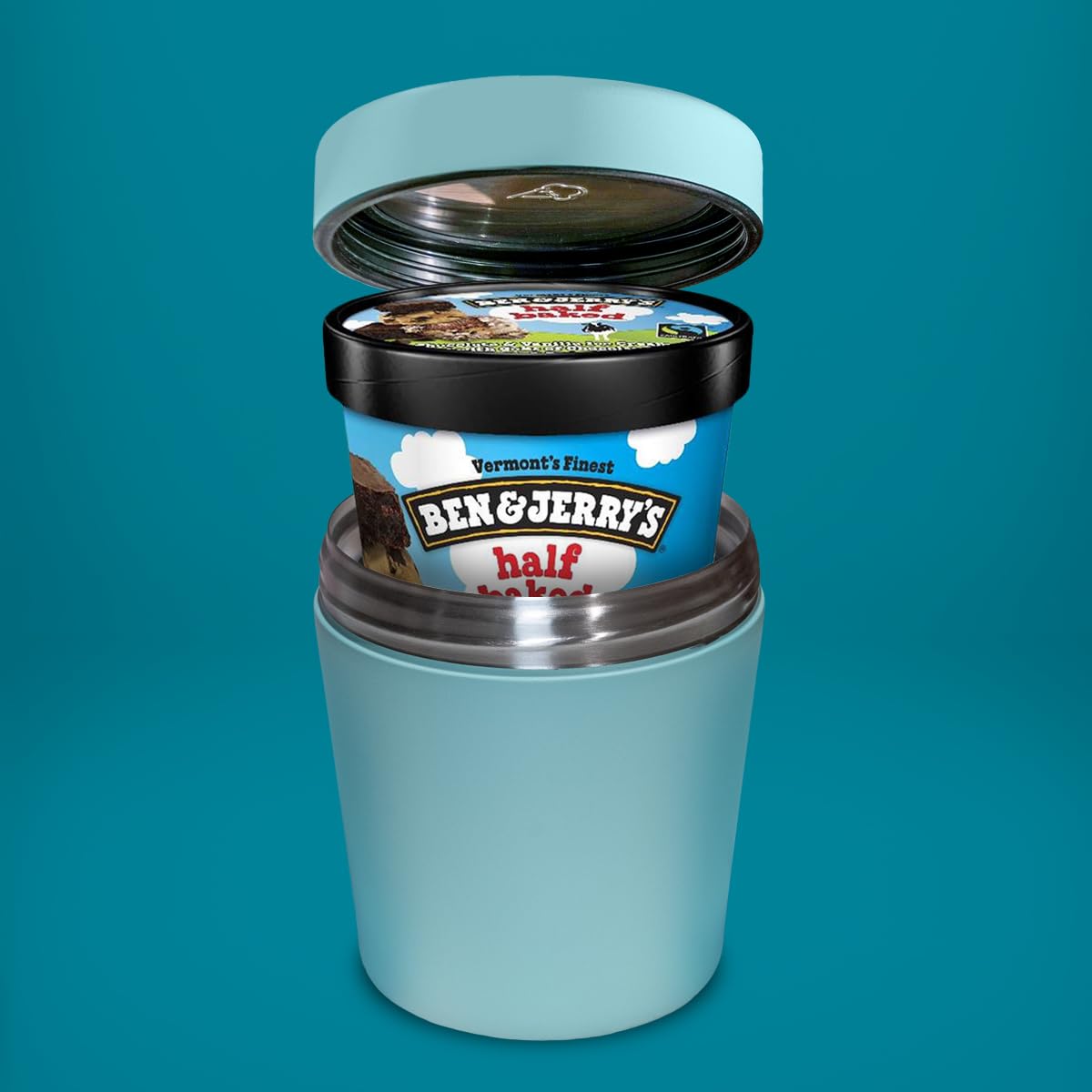The Ice Cream Canteen Version 2 cap with smooth threads.