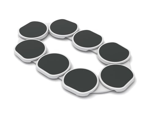 Extendable trays add flexible serving space for The Lazy Susan Revolution
