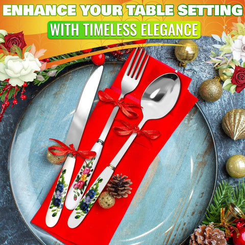 The Little Green Change 8.3-inch dining spoons for everyday meals.