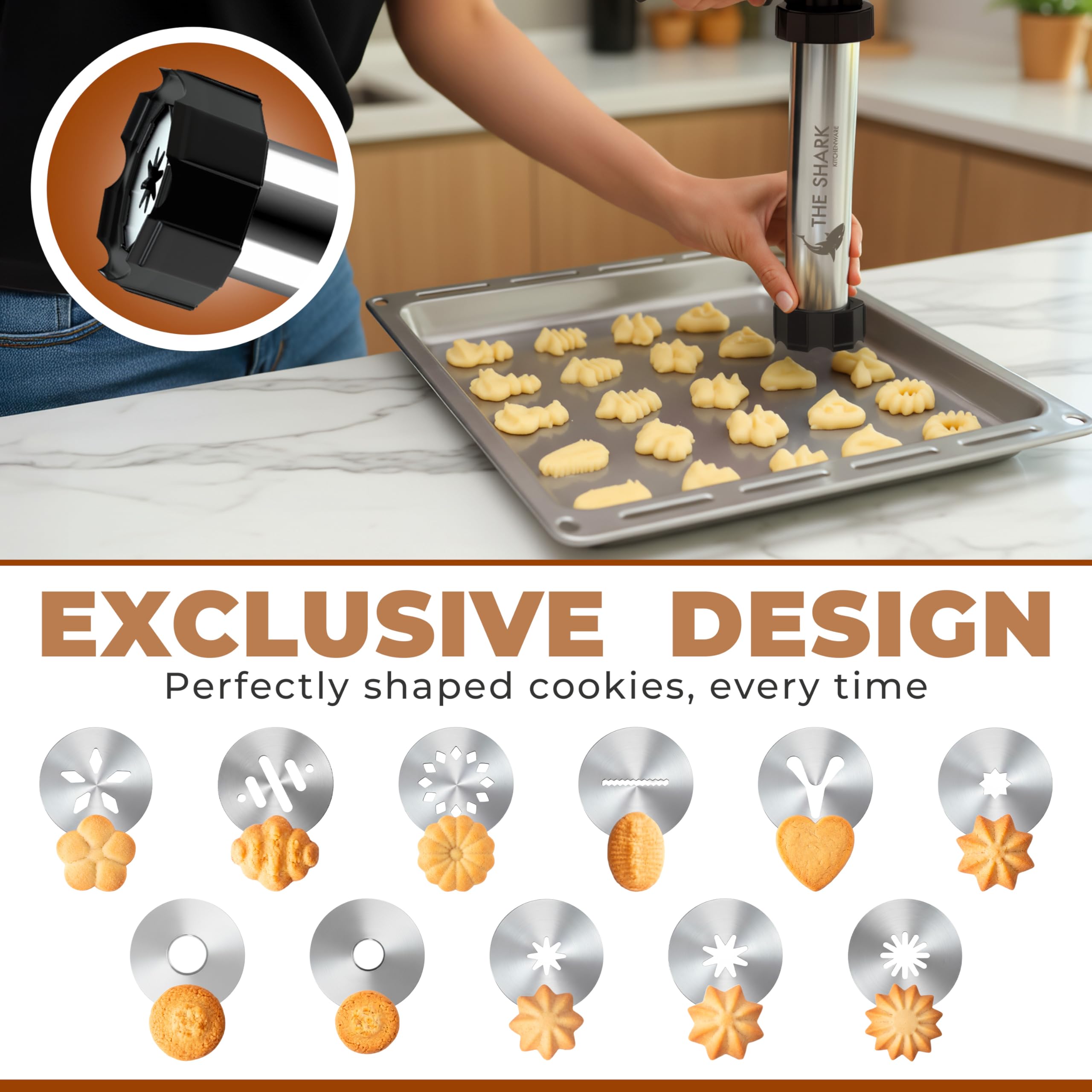 The Shark Kitchenware large-capacity churro tool for feeding a crowd