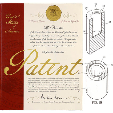 The Spice Lab patent-pending insert minimizes excess salt in tequila.