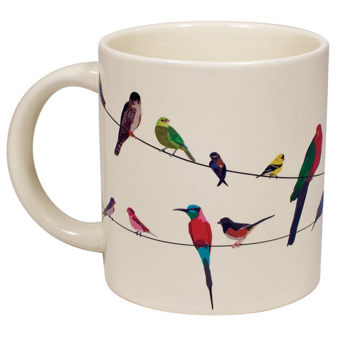 The Unemployed Philosophers Guild mug requires hand washing to protect the artwork and colors.