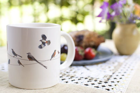 12 oz capacity mug is microwave safe for quick warming, with color reveal when heated.