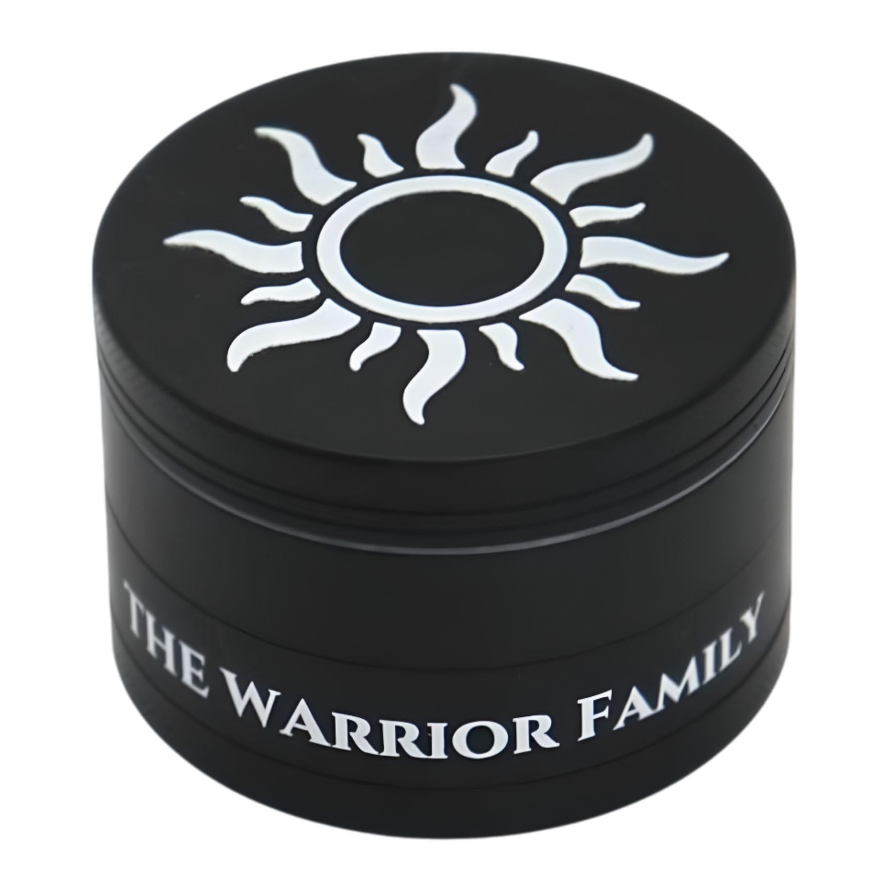 The Warrior Family grinder-teeth deliver consistent, smooth spice grinding.