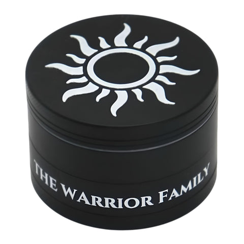 The Warrior Family grinder-teeth deliver consistent, smooth spice grinding.
