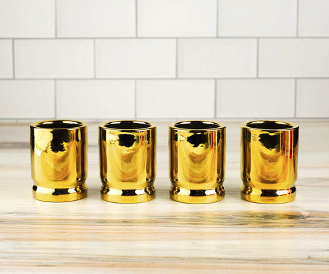 The Wine Savant bar-table-display shot glasses add elegance and conversation starters to any setup.