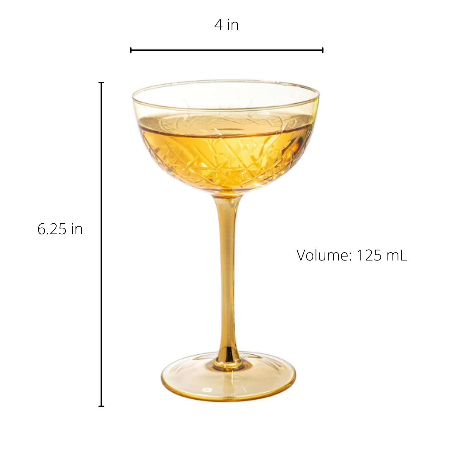 The Wine Savant Italian-style coupe glasses highlight craftsmanship and color.