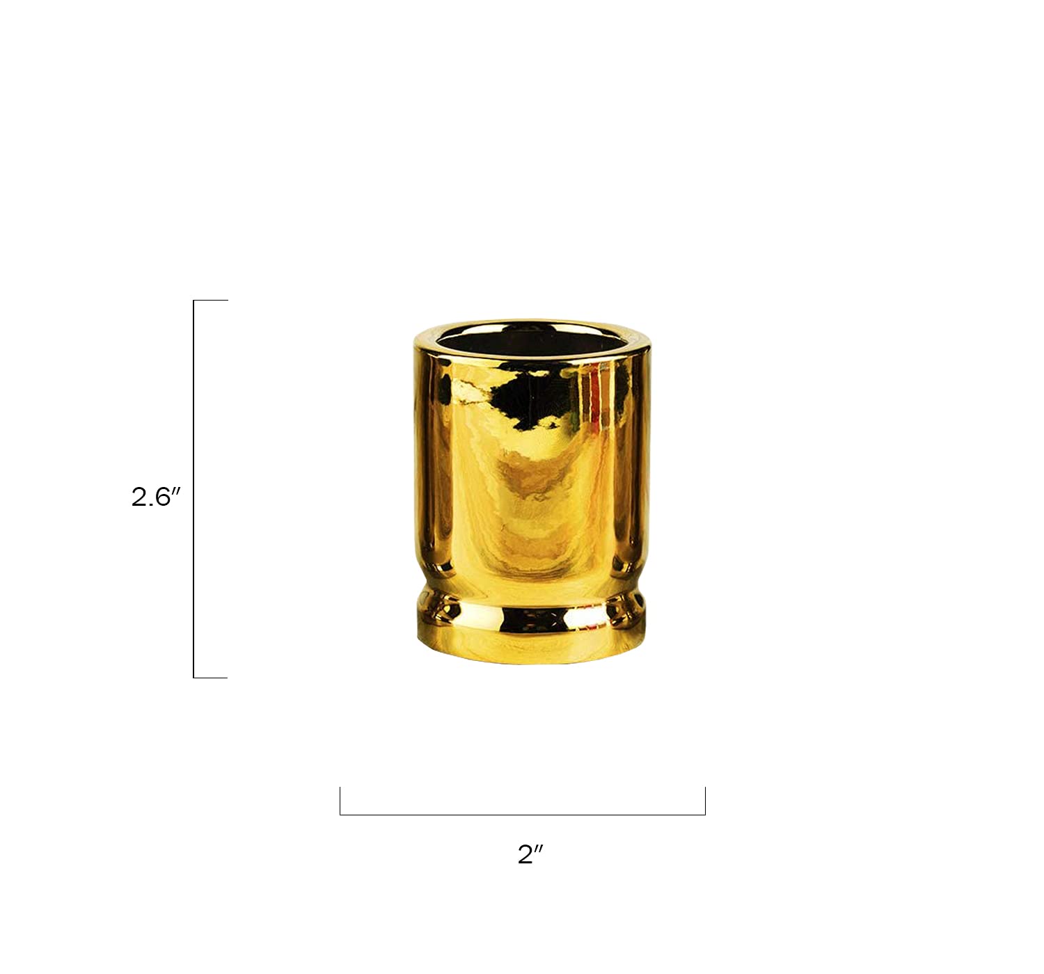 The Wine Savant matte-finish bullet shot glasses provide a premium look for any collection.