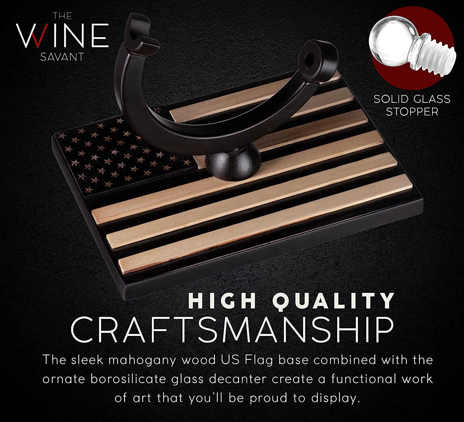 The Wine Savant nine whiskey stones in a fabric bag for chill without dilution