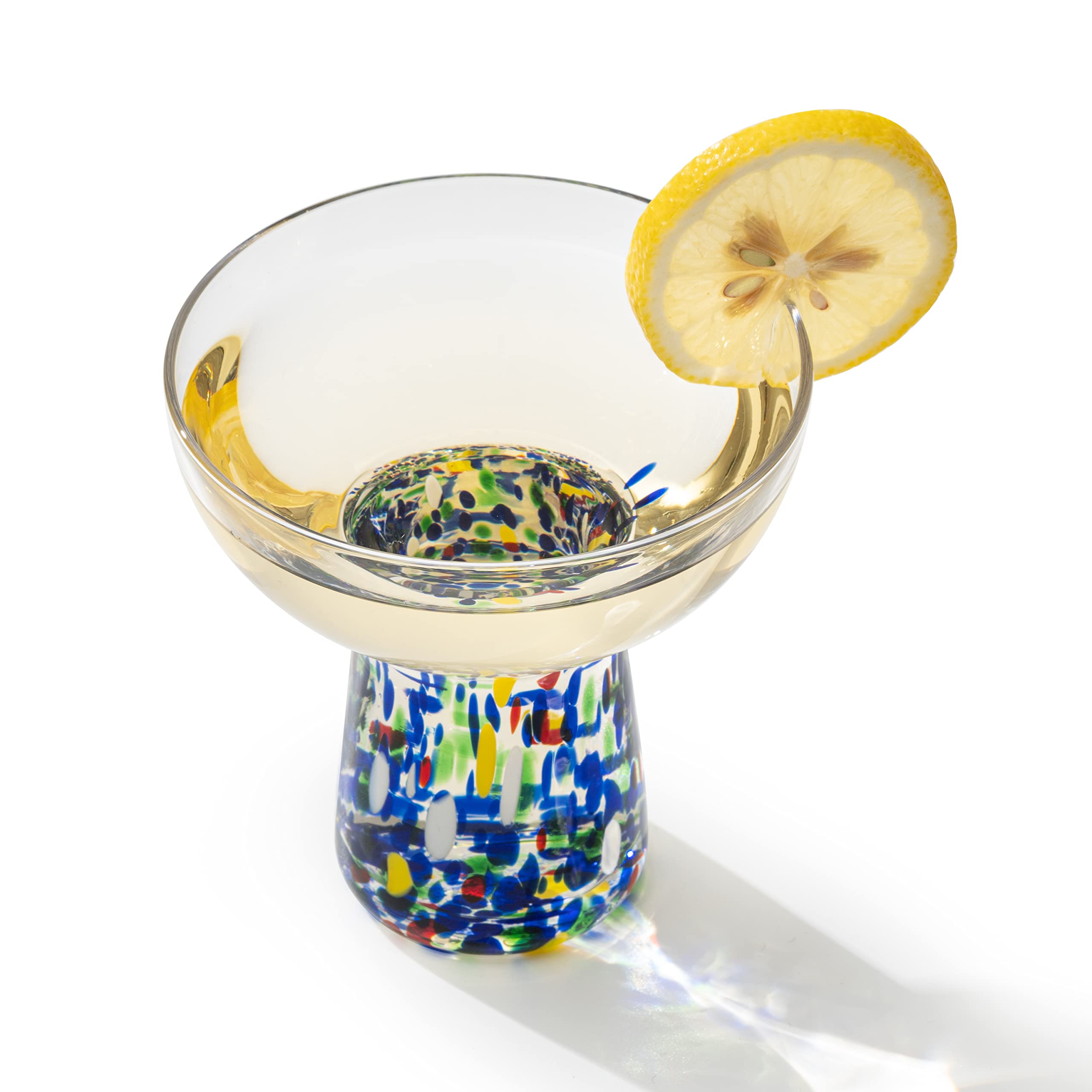 The Wine Savant stemless margarita glasses ideal for entertaining at parties