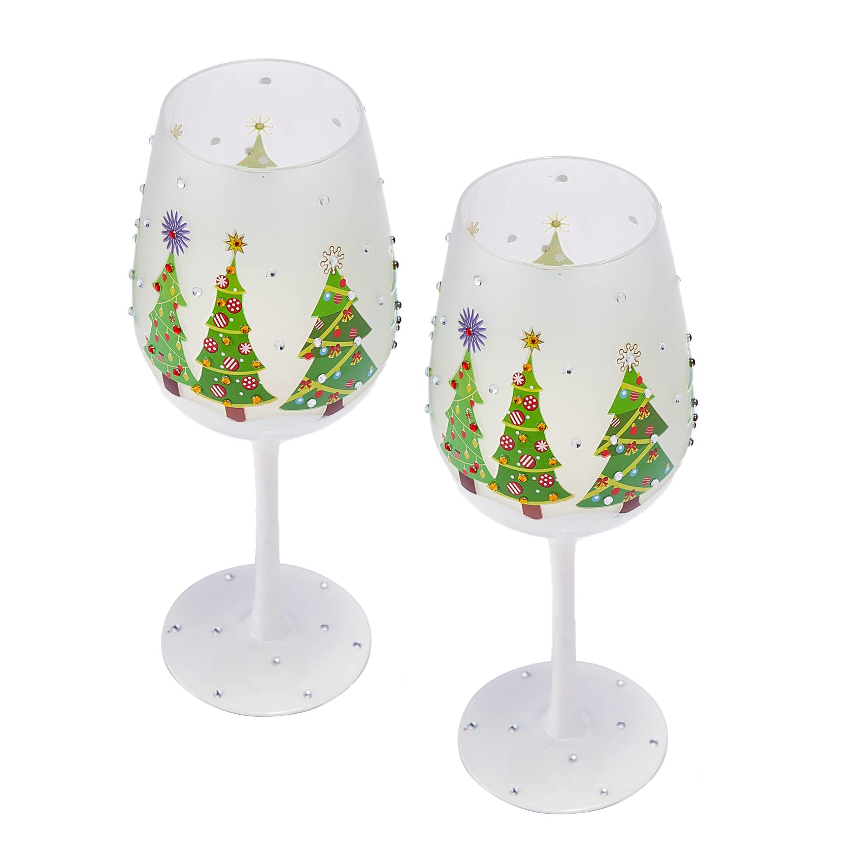 The Wine Savant decorative stemware ideal for wedding receptions and parties