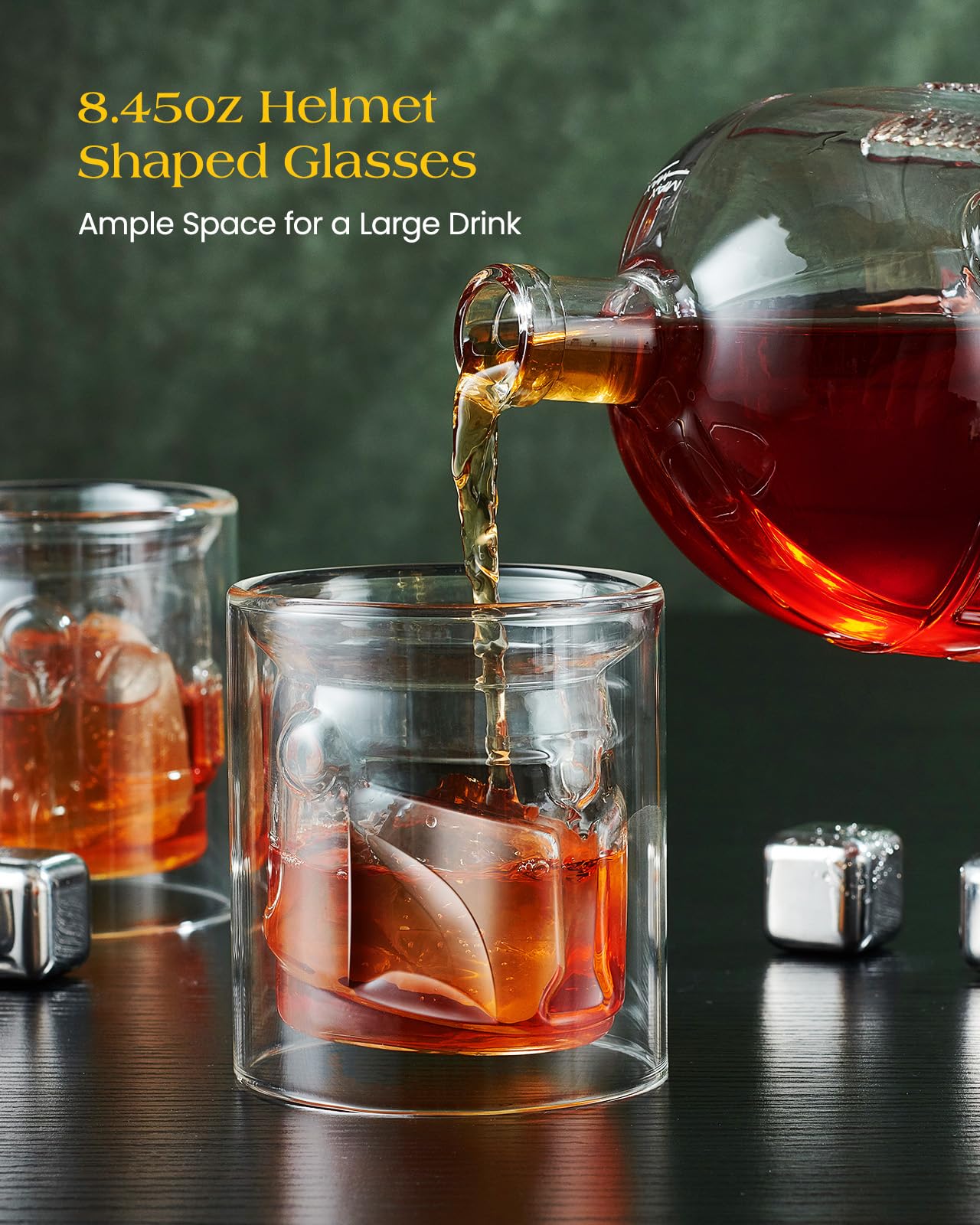 The Wine Things hand-blown lead-free glass showcases artisanal craftsmanship.