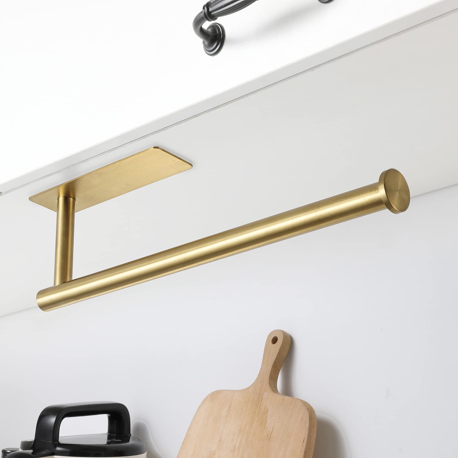 theaoo adhesive paper towel holder installation for quick setup