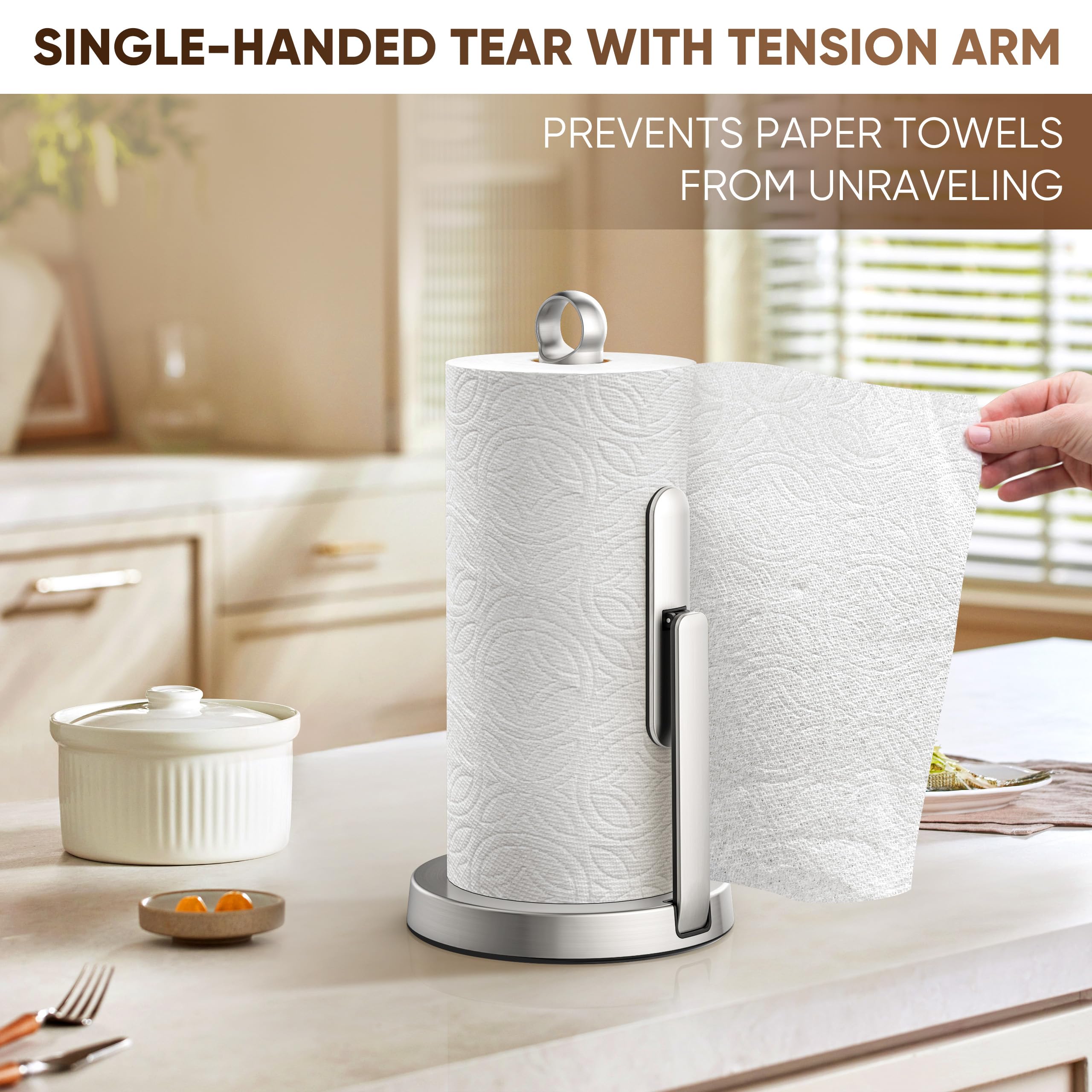 theaoo modern standing dispenser for kitchen and workspace.
