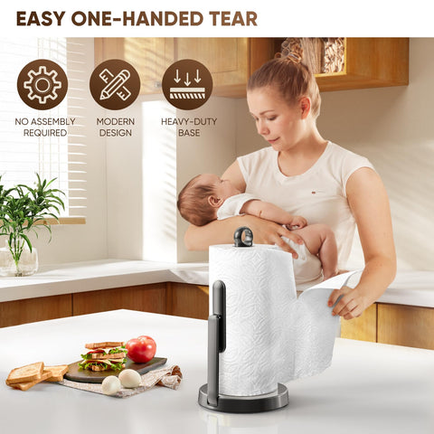 theaoo heavy non-slip base keeps the dispenser stable during use