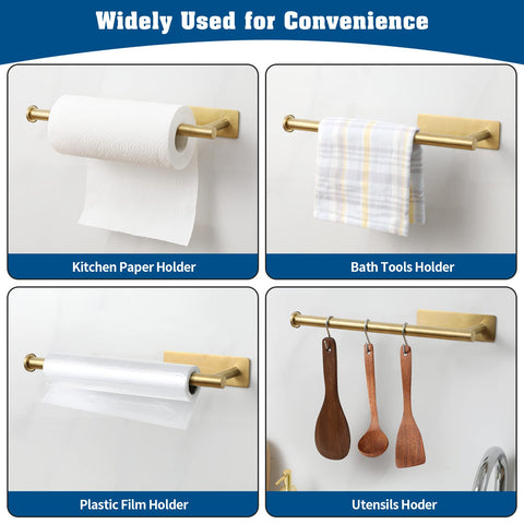 theaoo kitchen organization paper towel rack saves counter space