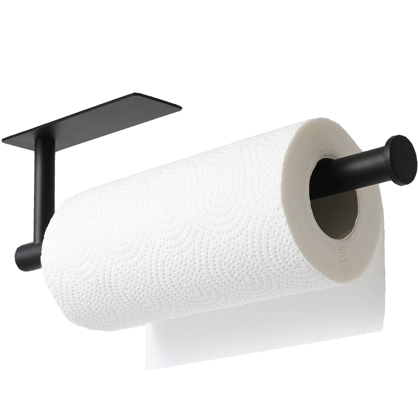 theaoo vertical-mount paper towel holder, easy reach during cooking.