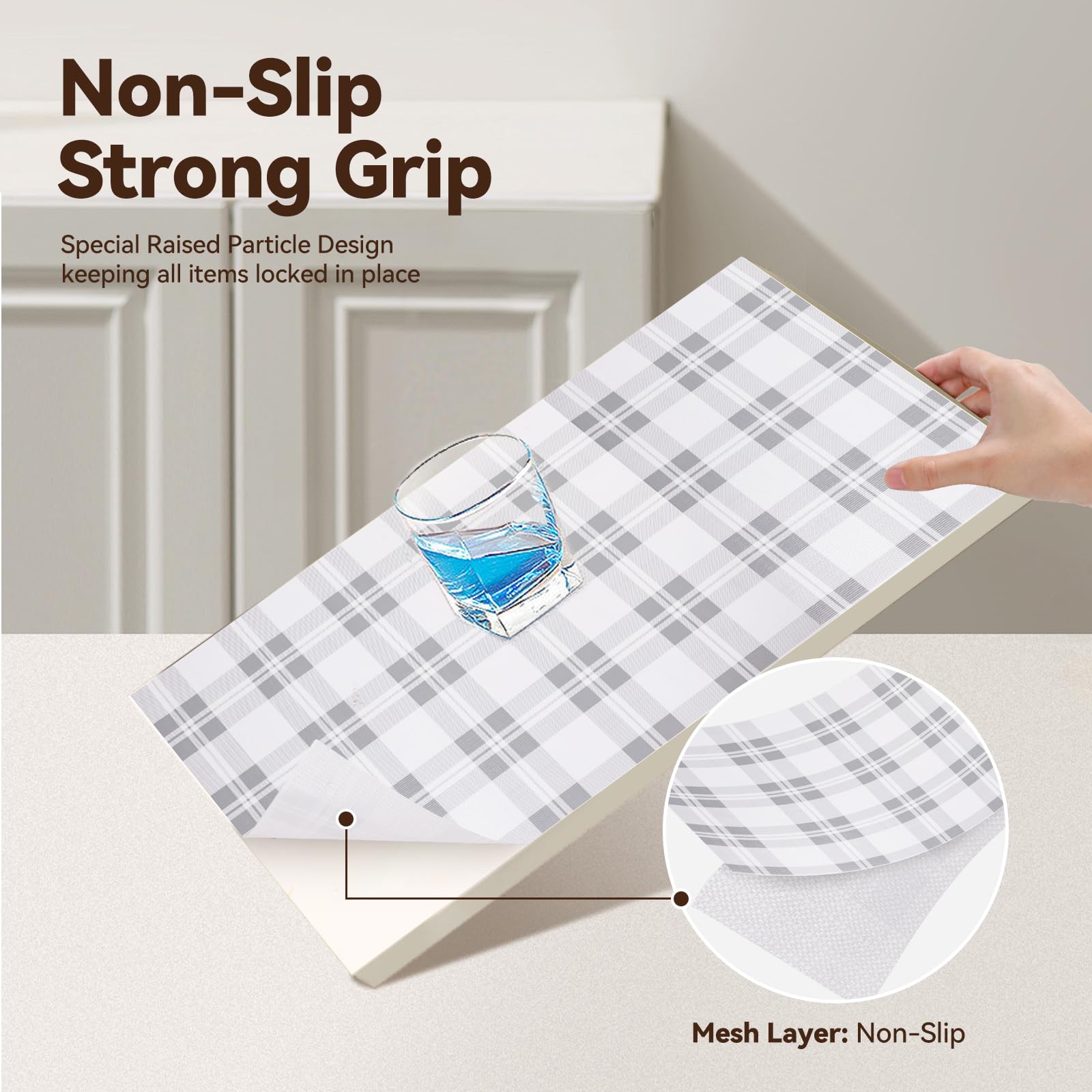 TheBaDaz non-adhesive thickened liner maintains secure placement without residue.
