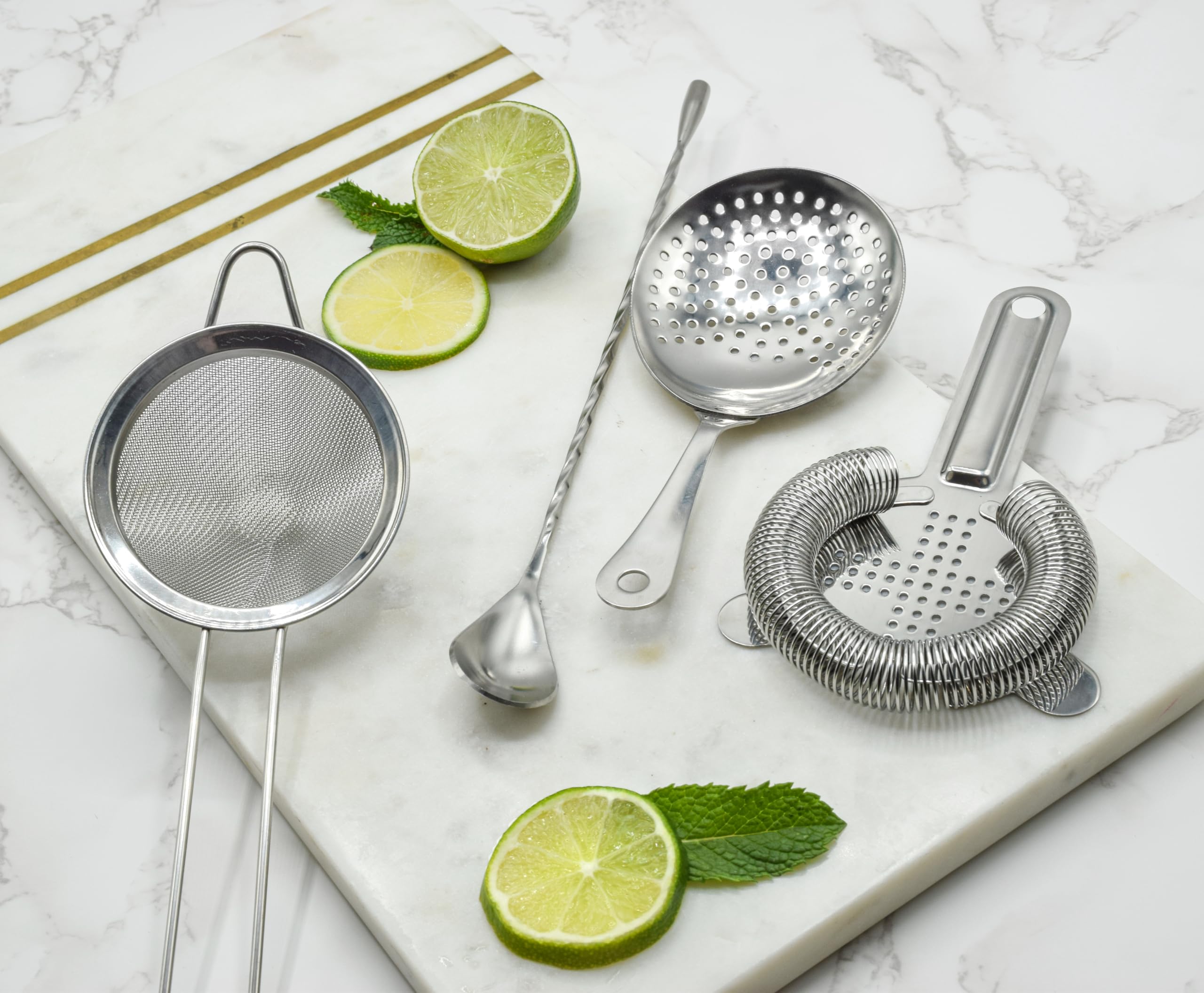 The Barsentials 304 stainless steel construction resists corrosion for long-lasting use.