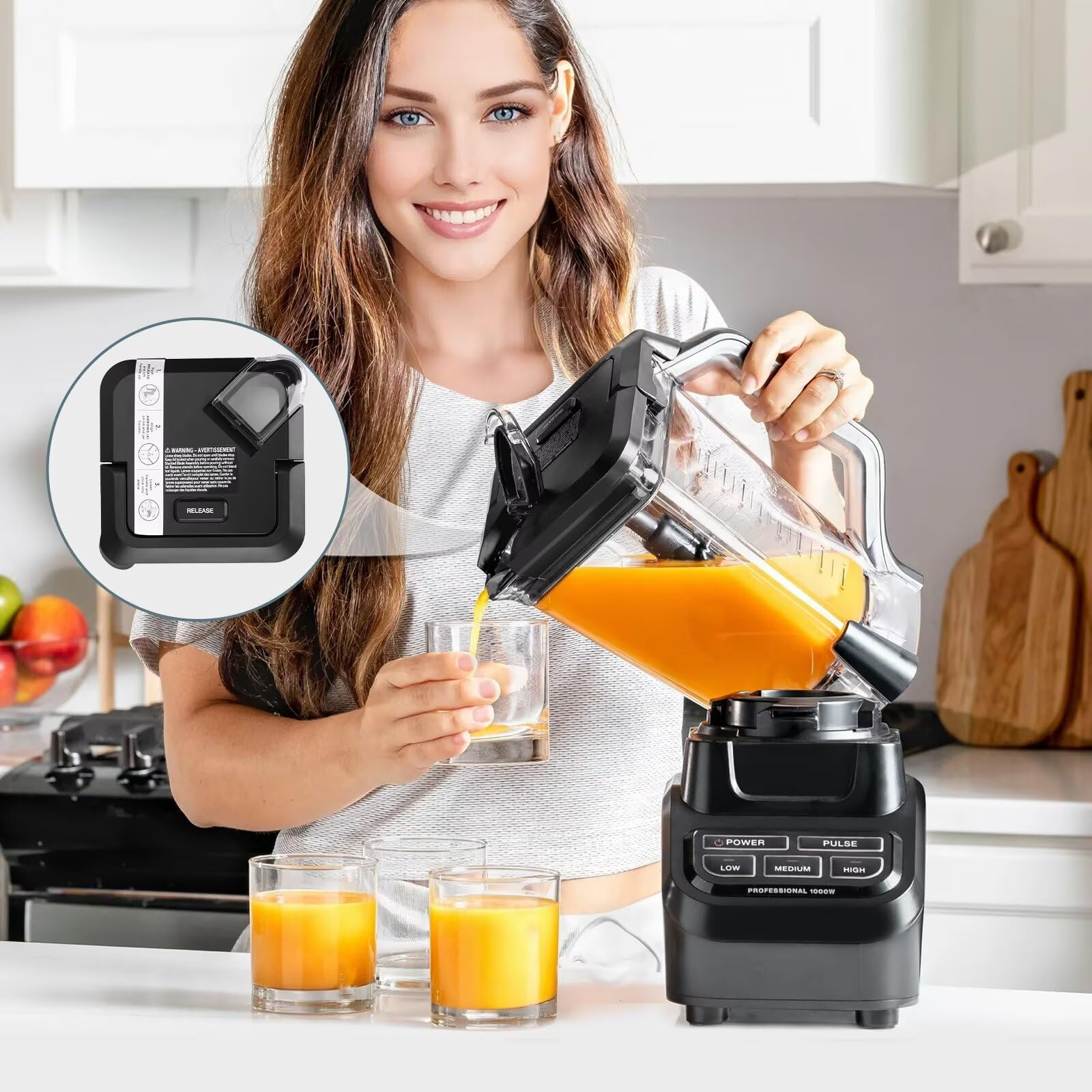 Unboxing TheFaith lid replacement for Ninja Blender 72 oz pitcher.
