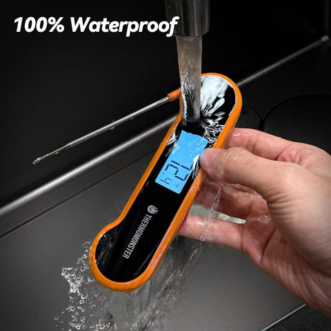Thermo-Monster motion wake feature powers on when picked up.
