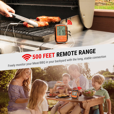 ThermoPro TP28 500ft range lets you monitor from across the yard.
