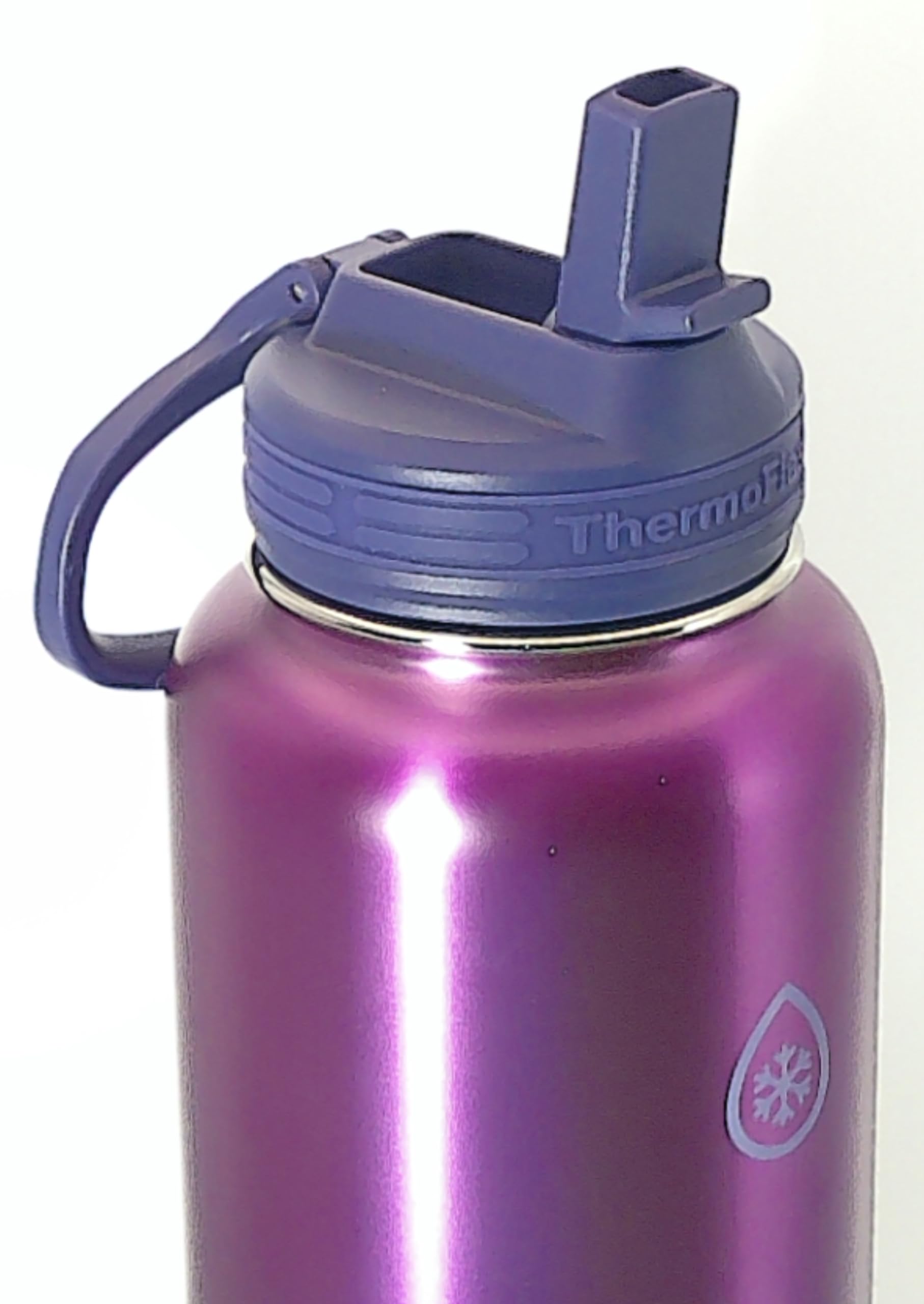 Graphic showing cold up to 24 hours and hot up to 12 hours with ThermoFlask insulation.
