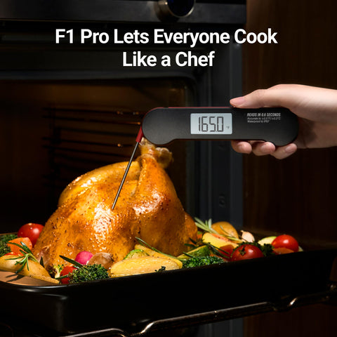 ThermoMaven F1 Pro includes battery and calibration certificate