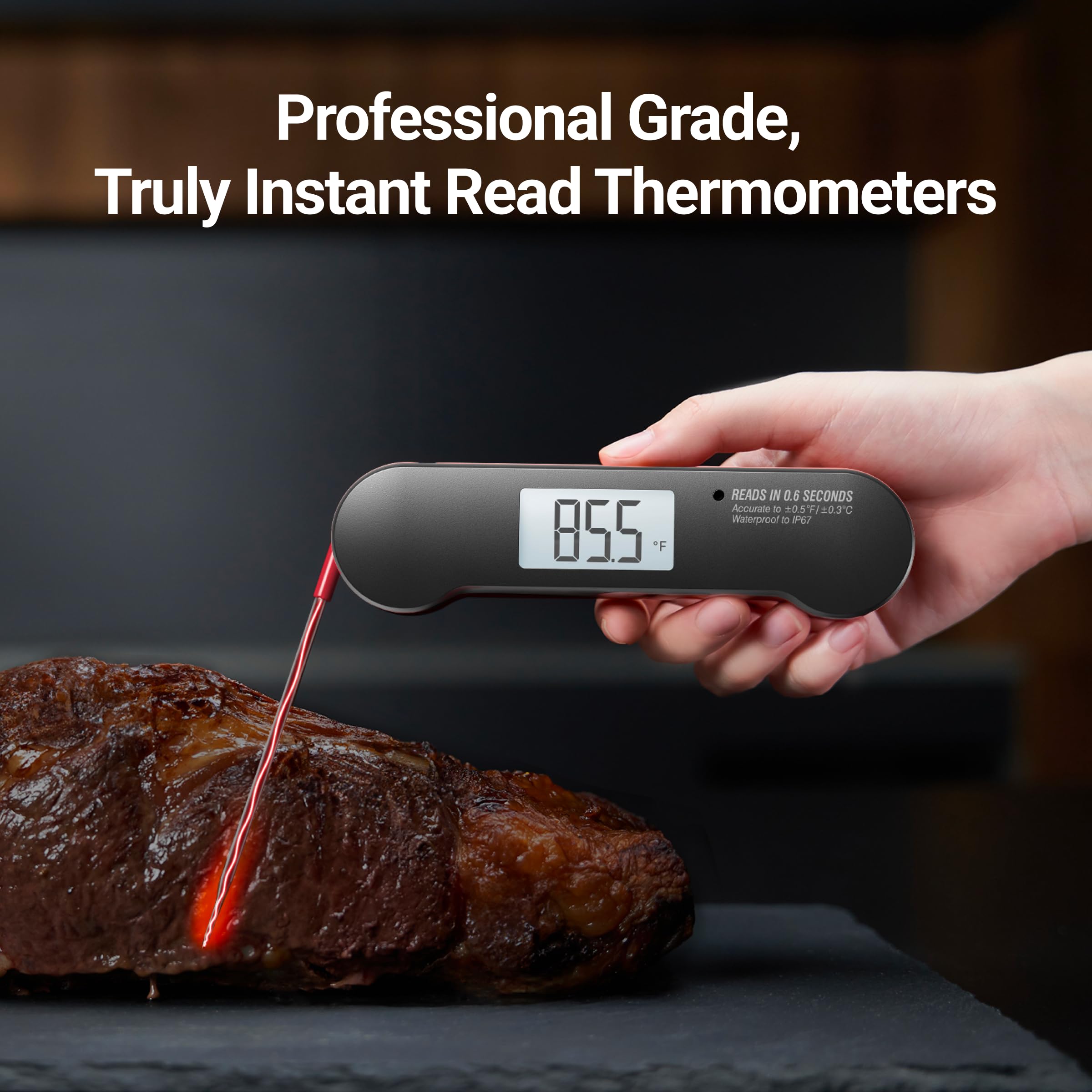 ThermoMaven F1 Pro magnetic lift-awake feature at your fridge
