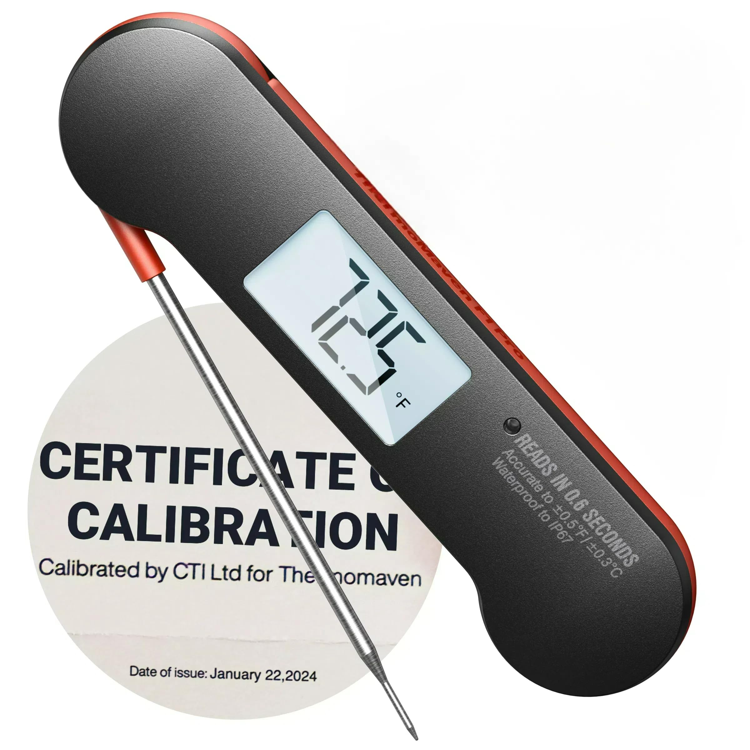 ThermoMaven F1 Pro quick-read thermometer for precise grilling