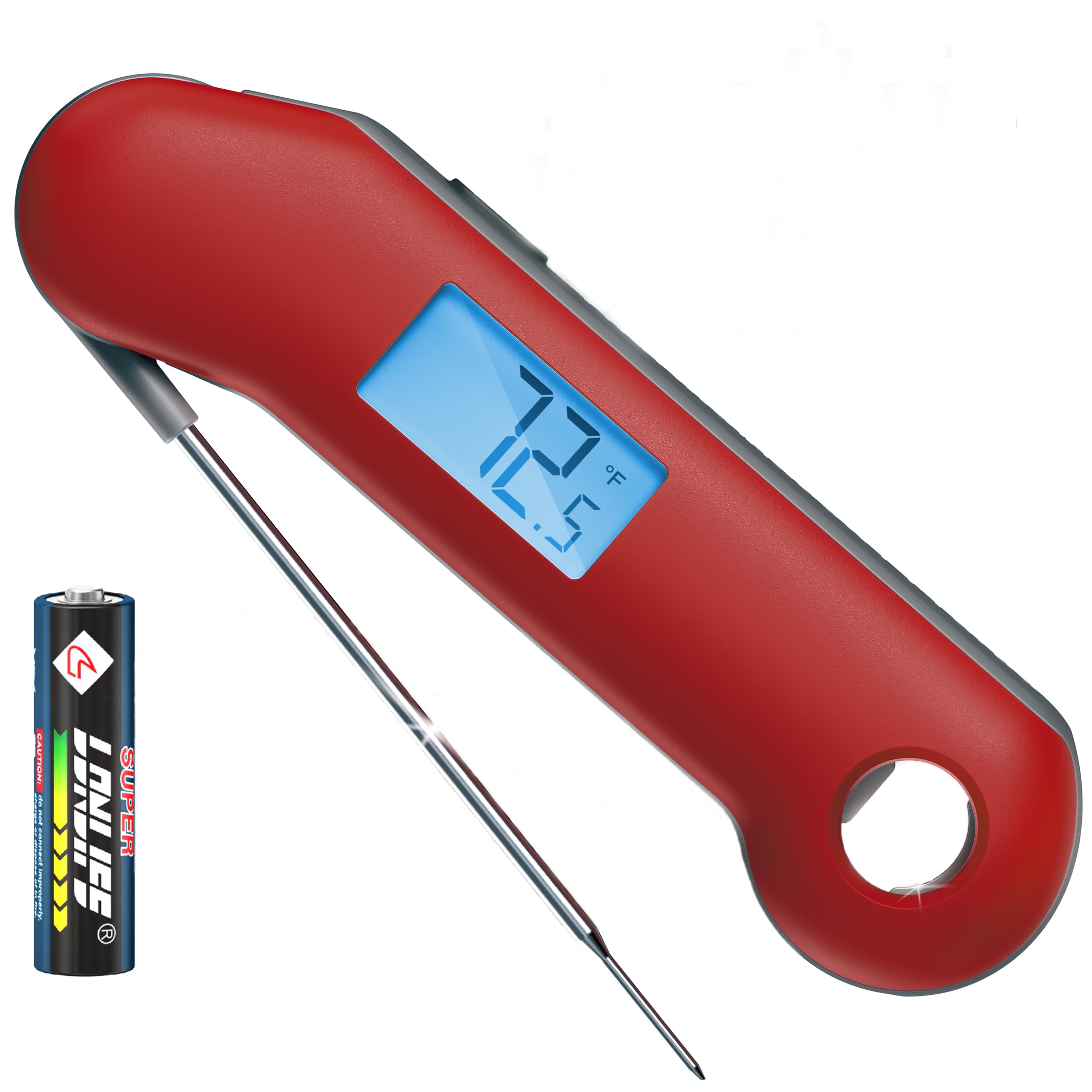 ThermoMaven Pro tip precision for fast, accurate readings.