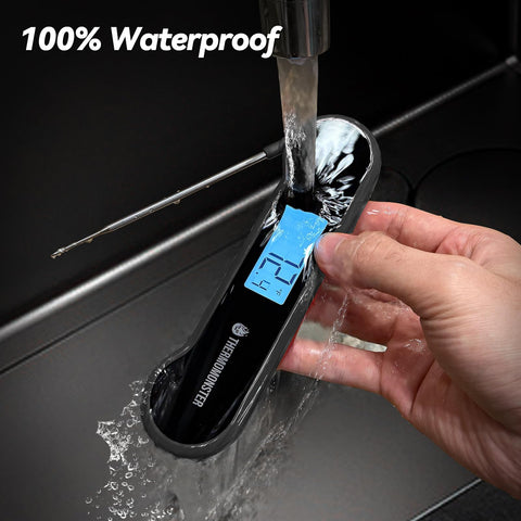 ThermoMonster motion sensing wake and sleep conserves battery life.