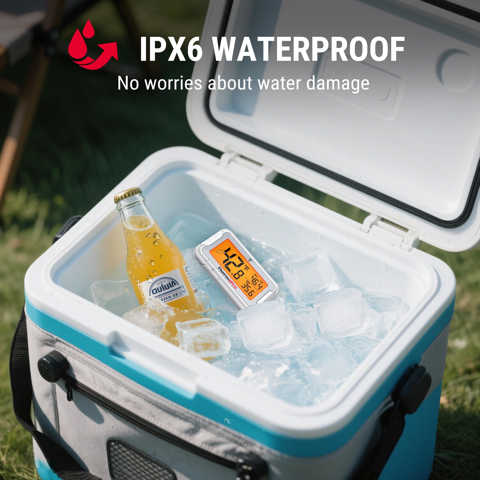 ThermoPro wide-range thermometer monitors -4°F to 122°F