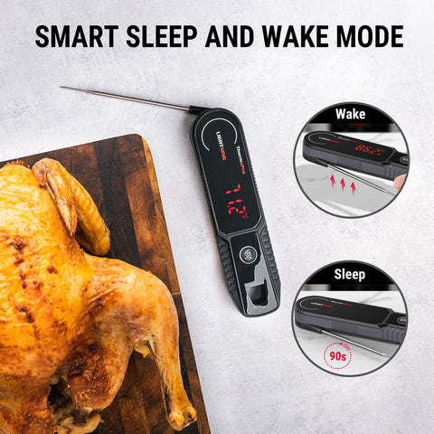 ThermoPro Lightning compact kitchen thermometer fits neatly in drawers.