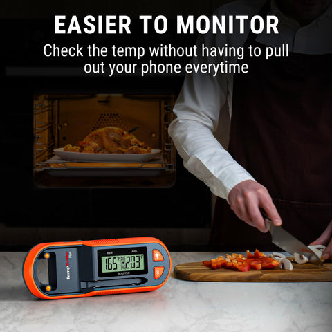 ThermoPro TempSpike requires no WiFi setup for instant grilling readiness.