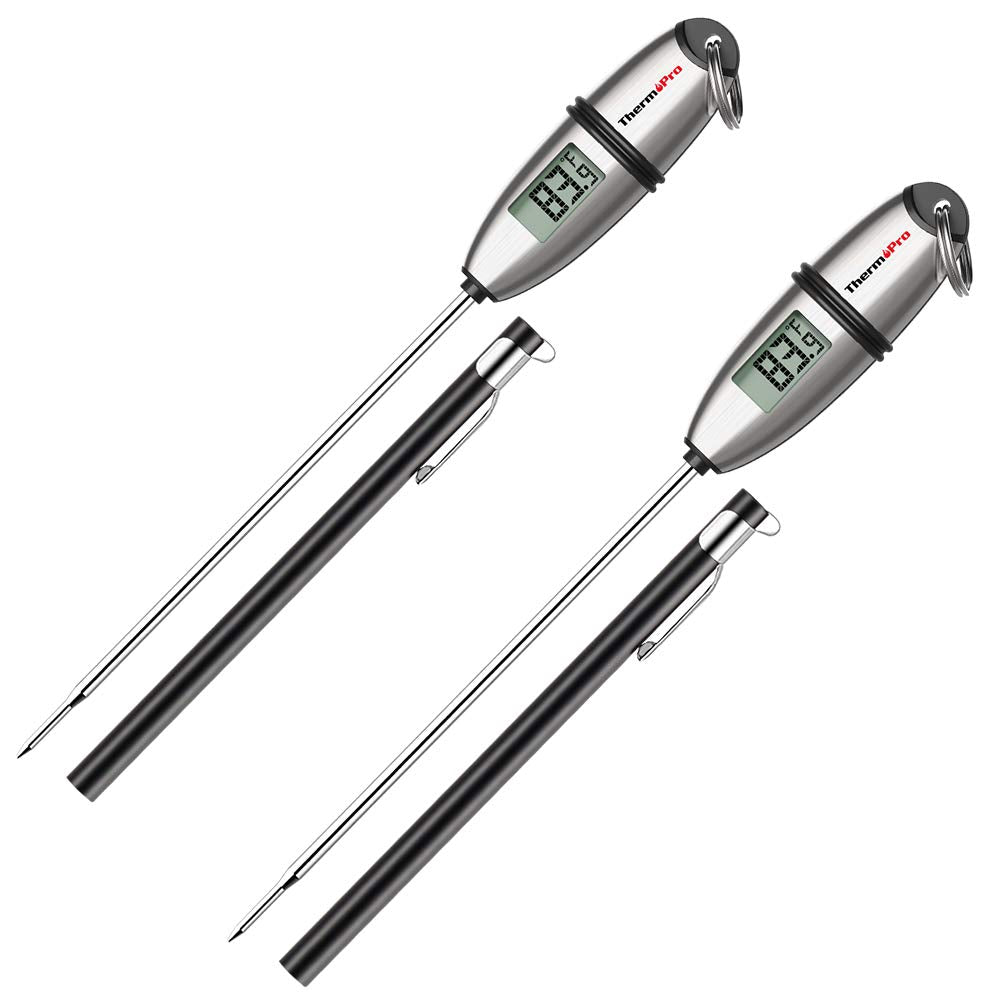 ThermoPro TP02S with a long 5.3-inch probe for safer grilling.
