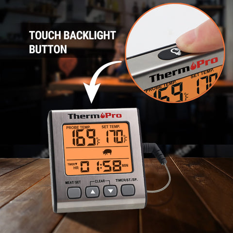 ThermoPro TP16S countertop stand for stable kitchen use
