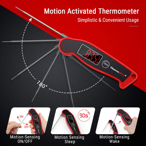 ThermoPro TP19 lock and calibration ensure consistent temperatures for repeatable results.
