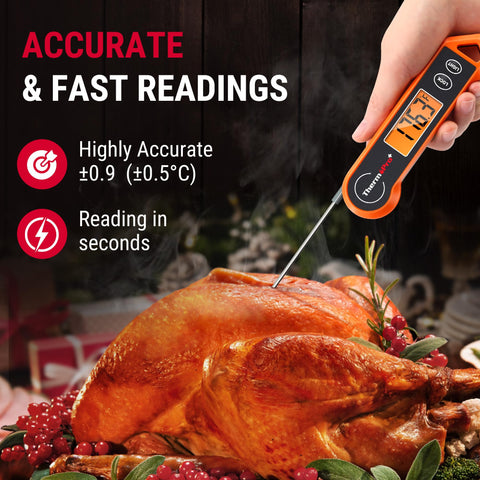 ThermoPro TP19H ambidextrous use design supports left or right-handed cooks.