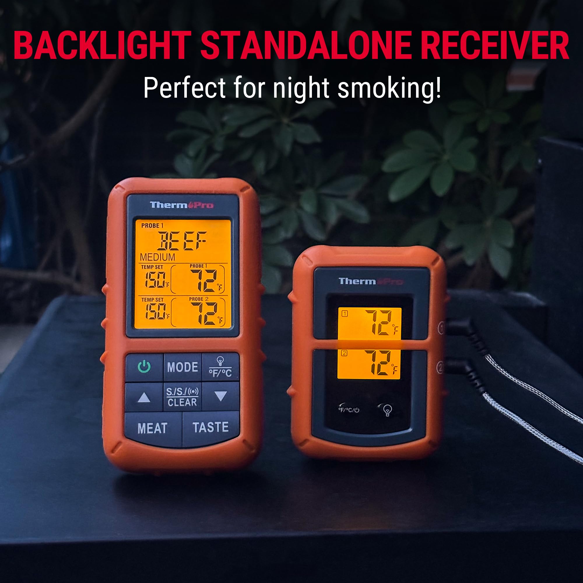 ThermoPro TP20 kitchen timer alerts for planned cooking steps.