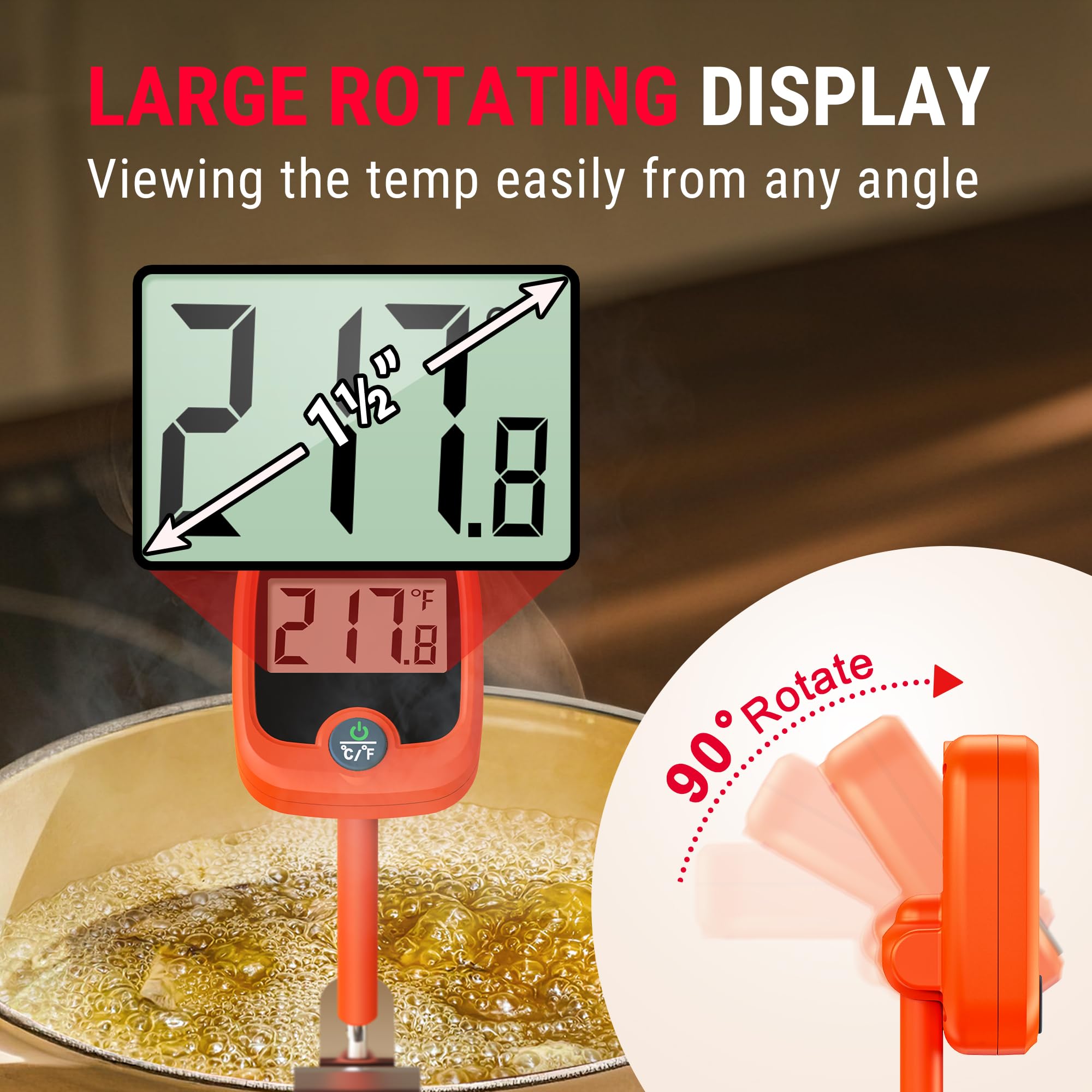 ThermoPro TP509 wide range -58 to 572 F for various recipes
