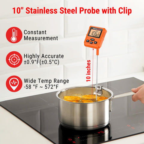 90-degree anti-vapour display on the TP511 for easy viewing from any angle