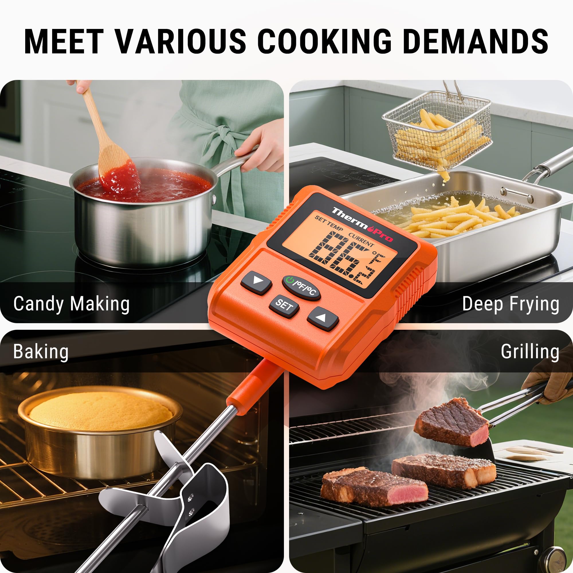 NSF-certified ThermoPro TP511 emphasizes food-safe performance