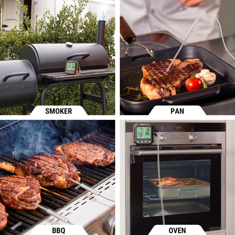 ThermoPro TP717 storage options keep the thermometer ready.