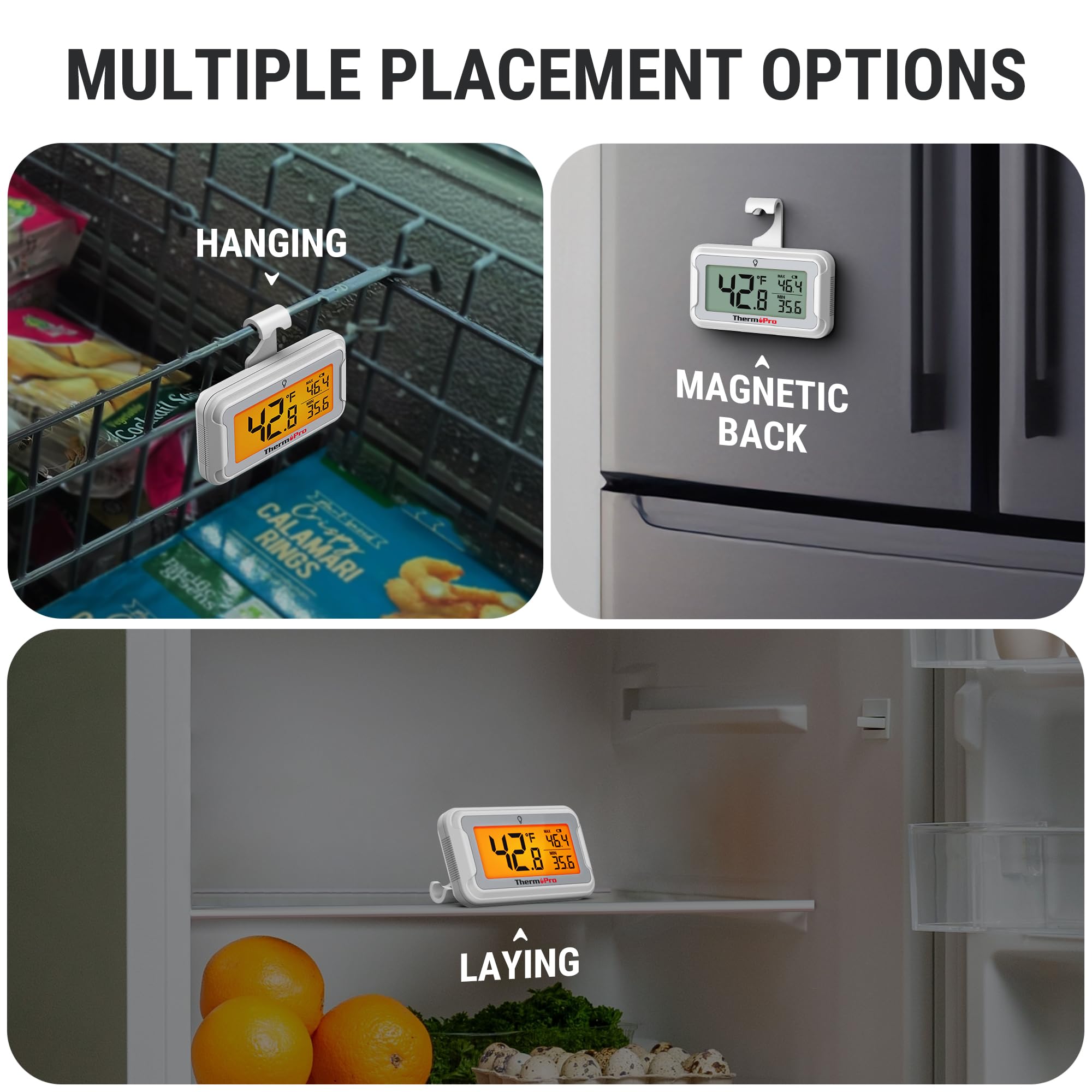 ThermoPro two-pack monitors multiple cold storage areas.