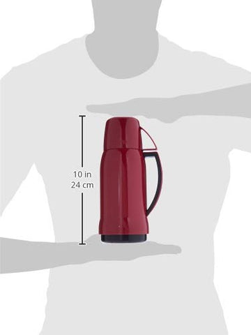 THERMOS Arc Series bottle and cup combo for easy on-the-go refills.