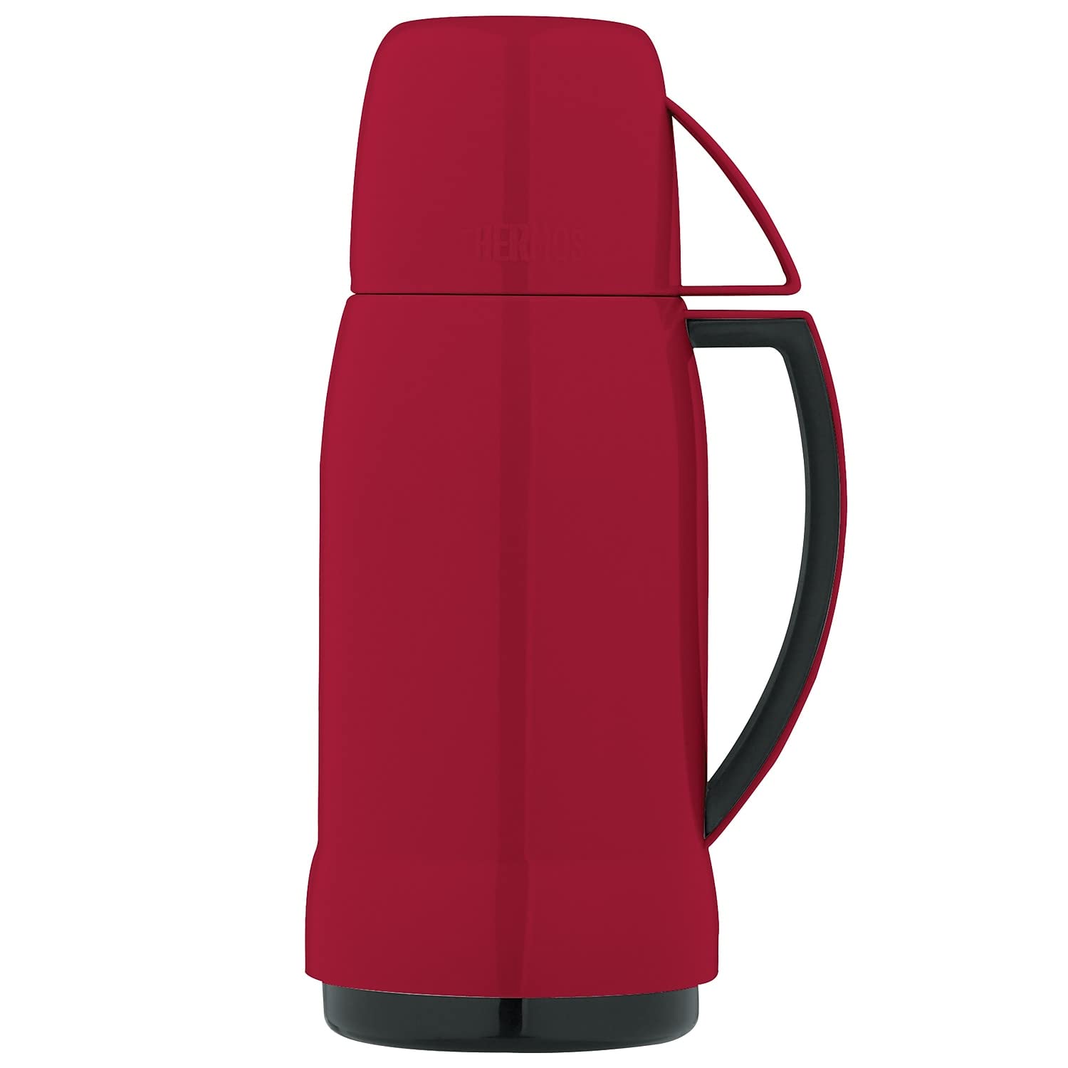 THERMOS Arc Series glass vacuum insulation preserves beverage temperature.