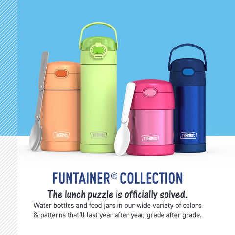 THERMOS FUNTAINER 10oz dishwasher-safe exterior for easy cleanup after school