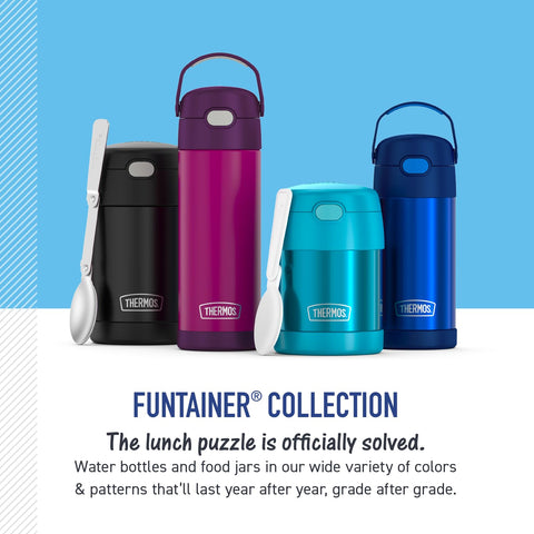 THERMOS FUNtainer Batman bottle is dishwasher safe for easy cleaning.