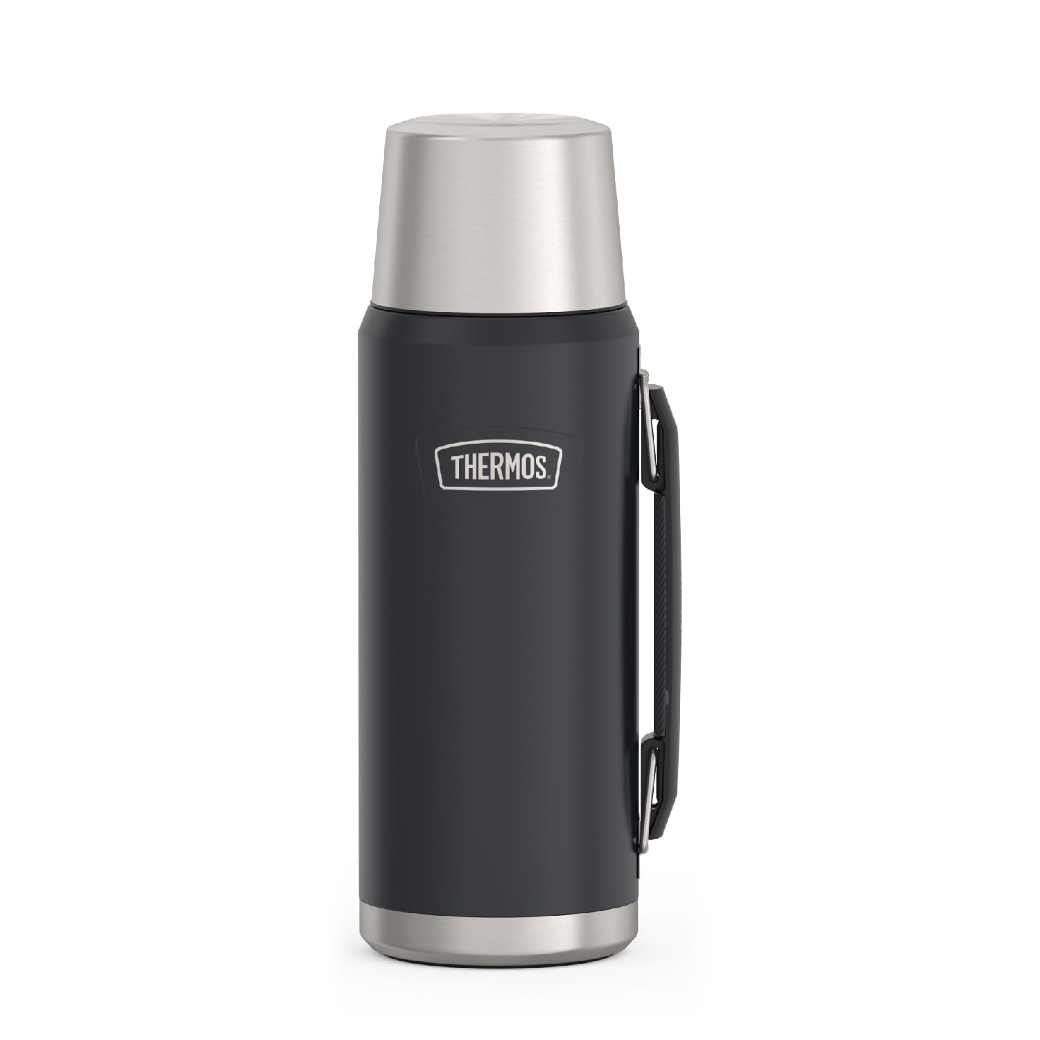 THERMOS Icon Series 40 oz bottle in granite for daily on-the-go hydration.
